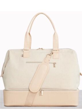 BÉIS The Weekender Bag – Beige | Brand New